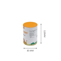Matériaux recyclables en métal naturel et biologique pour l'emballage alimentaire, construction en fer blanc pour lait en poudre, bonbons, chocolat, biscuits