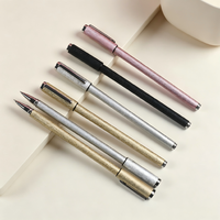 Stylos Gel Métalliques Premium à Paillettes Mat, Vente en Gros, Meilleures Ventes, Logo Personnalisé, Fournitures de Bureau, Usage Quotidien d'Écriture