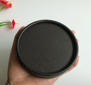 Bote de papel cosmético ecológico, bote de papel negro mate, <span class=keywords><strong>desodorante</strong></span>/jabón, Biodegradable - Product Image 3