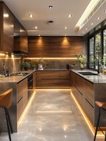 Armoires de cuisine de style moderne uniques CBMmart avec étagères de garde-manger escamotables, fabriquées en Chine