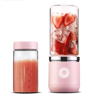 Op Maat Gemaakte Handige Kleine Oplaadbare Reis Huishoudelijke Usb Elektrische Mixer Mini Blender Machine Juicer Draagbare