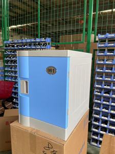 Современный пластиковый шкаф-локер из АБС-пластика с несколькими дверцами для школьных классов, домашнего офиса и начальной школы - Product Image 4