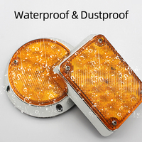 Module d'indicateur de panneau à flèches non réfléchissant à LED, mini, basse consommation, 95 mm, ABS, IP65, clignotant, DC12V/24V