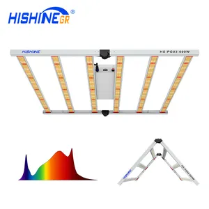 إضاءة نمو led من Hishine شريط إضاءة نمو led للنباتات المنزلية IP65 طيف كامل إضاءة نمو led لنباتات الزراعة المائية