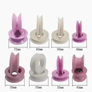 Poulie de guidage en céramique 99% 70*27mm pour le tréfilage de fil, Fourniture OEM - Product Image 4