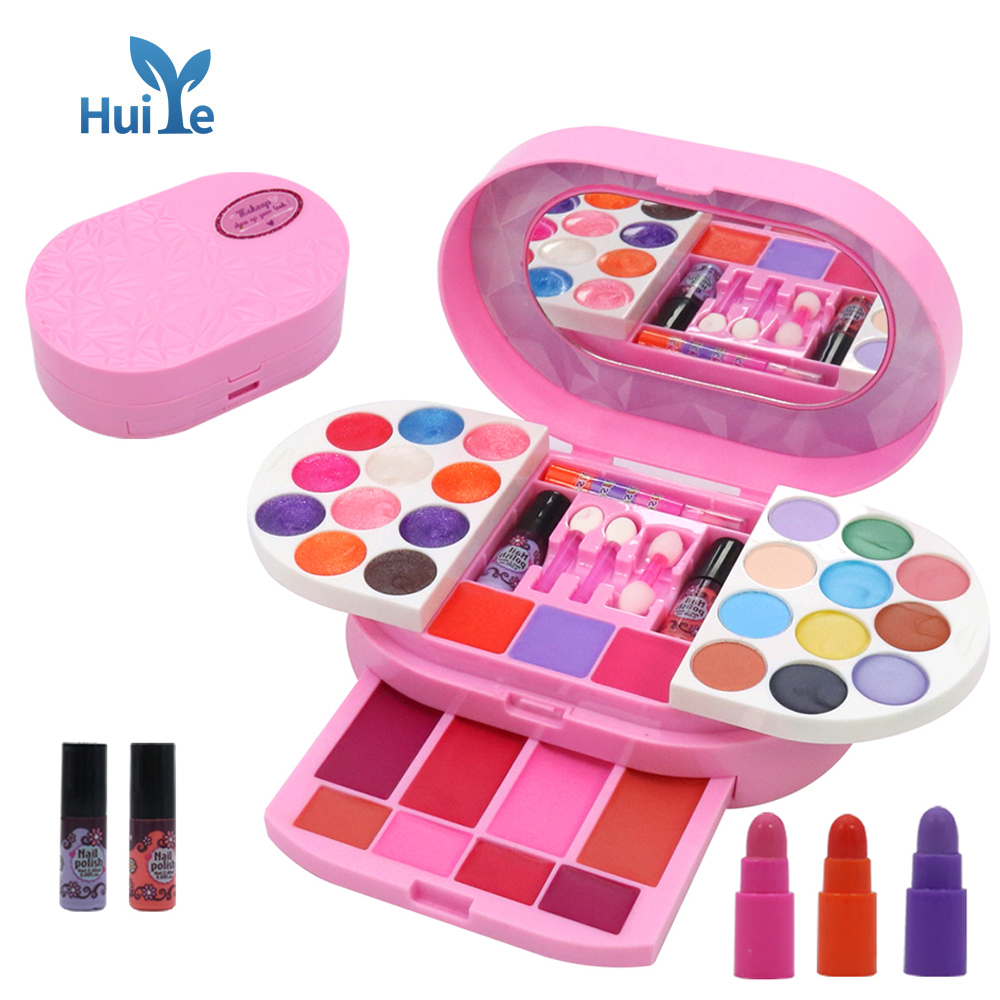 Набор для макияжа Huiye juguetes, детский набор для макияжа для девочек, детская косметика, набор для красоты, игрушки
