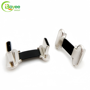 อุปกรณ์เสริมหัวต่อ Type C แบบงอ 90 องศา สายแบนแบบยืดหยุ่นเดียวกับด้านเดียวกันสำหรับ iPhone 15/16 SSD Rig Gimbal Power Connectors - Product Image 2