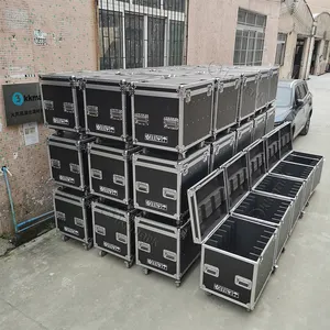 Kkmark Flight Case Factory High Quality 8in1 6in1 4in1 LED Screen Wall Display Panel Cabinet Transport Road Flight Cases