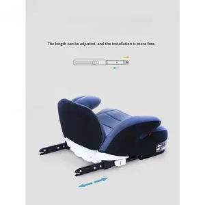 Coussin rehausseur de siège <span class=keywords><strong>auto</strong></span> pour bébé - Siège <span class=keywords><strong>auto</strong></span> portable pliable pour enfants de 3 à 12 ans, conception épaissie - Product Image 4