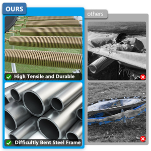 Filet de sécurité Lumina pour trampoline en forme de cœur en bambou pour bébés - Product Image 5