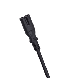 كابل تمديد IEC 60320 2.5 أمبير 250 فولت C7 C8 لمصدر طاقة التلفزيون VDE 2*0.75 UL <span class=keywords><strong>NISPT</strong></span> 2*18 - Product Image 1