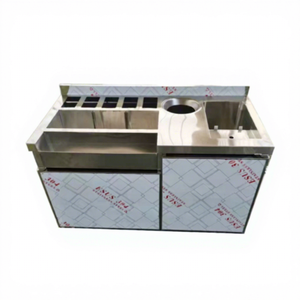 VICTORY KITCHEN Fregadero profesional de acero inoxidable Equipo de catering Recoger sobras para restaurante y suministros de cocina - Product Image 1
