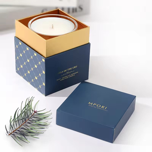 <span class=keywords><strong>Coffret</strong></span> <span class=keywords><strong>Cadeau</strong></span> Écologique Haut de Gamme en Papier Gaufré pour Bougie Parfumée, Hommes Femmes, Aromathérapie, Décoration Intérieure - Product Image 4