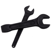 Matériel Outils En Acier Noir Plaqué Portable Flexible Estampillé Simple Open End Clé Hex Plat Clés