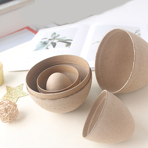 Œufs en papier biodégradables, petits cadeaux, <span class=keywords><strong>bricolage</strong></span>, personnalisables, non finis, décorations <span class=keywords><strong>de</strong></span> Pâques, jouets, œufs en papier creux, kits <span class=keywords><strong>de</strong></span> <span class=keywords><strong>bricolage</strong></span> - Product Image 2