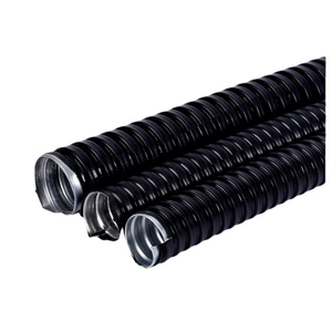 304 स्टेनलेस स्टील प्लास्टिक-लेपित लचीली धातु नाली, तार संरक्षण लूम - Product Image 4