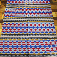 Nouveau design, tissu jacquard Sadu de style arabe 100% polyester, motif teint en fil et uni pour la décoration intérieure