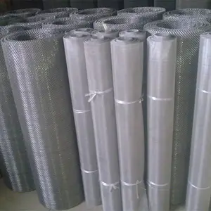 Malla de alambre tejido personalizado de circonio puro, molibdeno, niobio, tantalio, níquel, tungsteno, titanio y cobalto, 1- 200