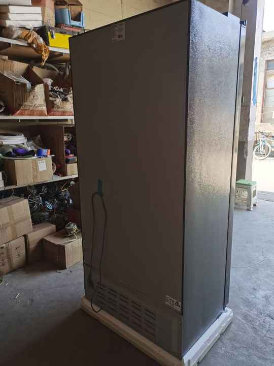 518L large capacity double-door refrigerator, fixed door opening frequency frost-free refrigerator for home use.