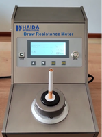 High Precision Airflow Resistance Tester for Tobacco Products ISO 6565 Compliant Suction Resistance Analyzer Pressure Drop Meter