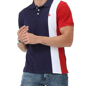 Polo de manga corta con cuello vuelto para hombre con su logotipo Polo profesional de secado rápido y cómodo para hombre - Product Image 1