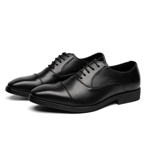 Eleganti Scarpe Britanniche in PU per Uomo, Ideali per Feste di <span class=keywords><strong>Laurea</strong></span>, con Lacci, per l'Autunno - Product Image 2