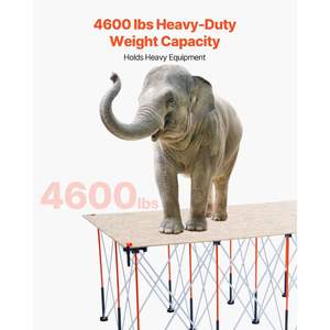 4.12ft X แบบพกพาพับได้มีขาตั้ง6000lbs พับได้ง่ายสำหรับเคลื่อนย้ายง่าย - Product Image 2