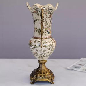 Decoración europea para el hogar-Jarrón de mesa de forma Irregular de cemento duradero ecológico creativo artesanías - Product Image 5