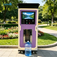 Distributeur d'eau RO à tarifs progressifs, design moderne, compatible SDK, pour parcs