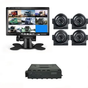 VM-3504 Best 4 Channel SSD MDVR 1080P AHD IP67 Tahan Air GPS WIFI Dvr Mobil 4G