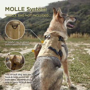 Bsci เสื้อกั๊กสำหรับงานหนักขนาดใหญ่ที่มีด้ามจับแบบไม่มีสายรัด - Product Image 5