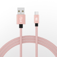 Cable USB a Micro USB con Carcasa de Aluminio Personalizable, Cable de Teléfono Multicolor con Carga Rápida y Trenzado, Compatible con Logotipo