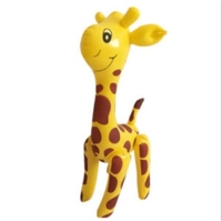 Pony Inflable Gigante de Vinilo Ecológico Personalizado de Fábrica, Juguete de PVC Resistente con Forma de Caballo Pequeño para Niños