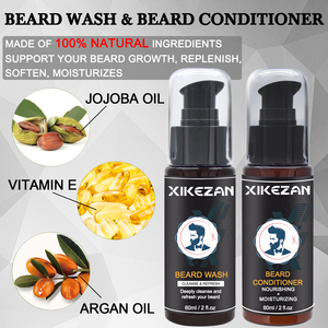 Holesale are eard Balm et ouourishing Beard Men Cson rowth roweard Il rrganic Ash nd onditioner it - Product Image 3