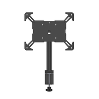 Support de tablette à pince pour bureau, pour caisses enregistreuses POS, support universel antivol en métal, rotation libre à 180°, VESA
