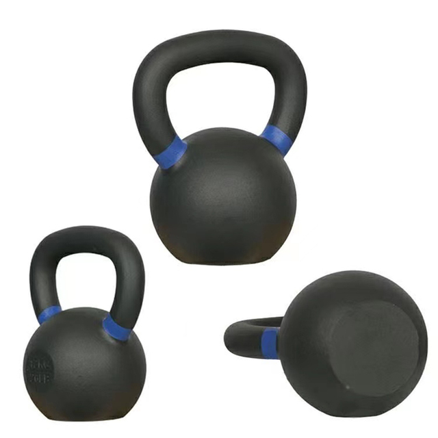 New Style Solid Iron Casting Kettlebells 15kg-25kg Free Weights Essential for Home Gym Fitness