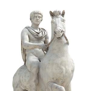 Scultura di <span class=keywords><strong>pietra</strong></span> Antico Romano Cavalieri Scultura - Product Image 4