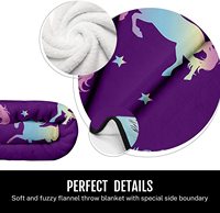 Écologique 100% Polyester Flanelle En Peluche Jeter Couverture Sublimation Impression Flamingo Animal Polaire Taille Options Disponibles