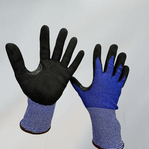 Перчатки с нитриловым покрытием, нескользящие, удобные, многоразовые, для морских работ, с дышащей трикотажной конструкцией - Product Image 6
