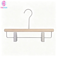 Cintres en bois flexibles pour pantalons, articles ménagers stables et économiques, fournisseur chinois