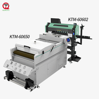 Nouvelle imprimante DTF Kenteer 60 cm modèle KTM-60602, 4 têtes, machine à presse à chaud Epson, entièrement automatique, impression de t-shirts pour la maison et les entreprises