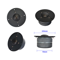 KYYSLB 80W 3-4 Inch Tweeter Unit Speaker Hi Fi LoudSpeaker Treble Diy Demam Musik Suara Amplifier Speaker Dual Magnetic