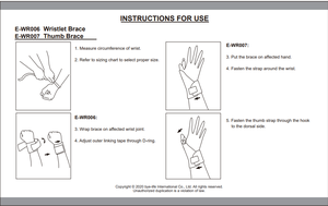 E-Life E-WR006 Hot Sale Sport Gym Handgelenks tütze Verstellbarer Strick verband Handgelenks tütze Wrap unter Druck stehendes Sporta rmband - Product Image 5