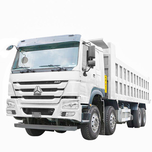 Caméra Rouge Blanc Jaune Orange Bleu, Camion Benne 12 Roues 10 Mètres Cubes, Camion Lourd SINOTRUK HOWO Manuel Diesel - Product Image 1