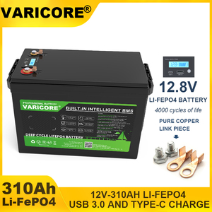 Lifepo4 Batterie 12V 310Ah Lithium-Eisenphosphat für Wohnmobil Camper Golfwagen Offroad Netzunabhängige Solar-Wind-Batterien VariCore - Product Image 2