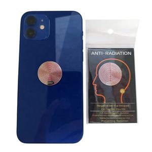 Металлическая антирадиационная наклейка для мобильного телефона, 24 К - Product Image 4