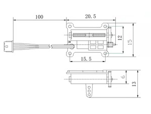 Motor Mini Impermeable sin Núcleo de Plástico con Nueva Tecnología Flash FH-D 1502 para Automóvil, Avión, Robot - Product Image 2