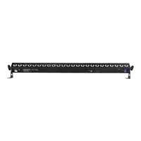 Barre LED linéaire de scène en alliage d'aluminium, 24 LED RGBW, autonomie 20h, DMX, télécommande sans fil, 4-en-1, 8 zones, effet stroboscopique pour événements