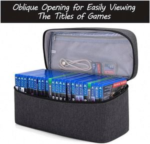 BSCI Factory <b>Custom</b> Game Disc Storage Bag Padded Soft Gaming Disk Carrying Bag Portable Polyester <b>CD</b> Bag - Product Image 5