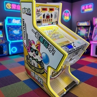 Machine de jeu d'arcade de flipper à billes à monnayeur, équipement de divertissement commercial pour centre commercial, parc de jeux, aire de jeux